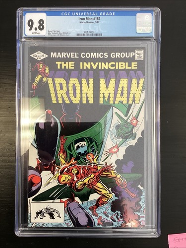 Marvel Comics Iron Man #162 1982 CGC 9.8 By O’Neil