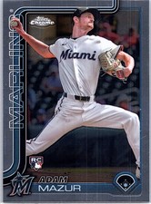 2025 Topps Chrome - Adam Mazur #157 (RC)