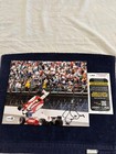 Dan Wheldon/Scott Dixon Signed 2003 Indy 500 Crash Photo 8x10 "Rare" JSA COA — photo 1