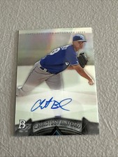 Christian Binford 2014 Bowman Platinum Prospect Autographed #AP-CB