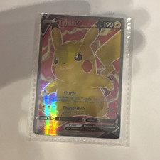 The Pokémon Company Pikachu V Full Art 170/185 Vivid Voltage UR Holo EN on eBay