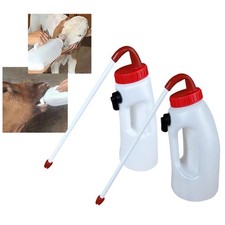 Calf Feeder, Farm Animal , Portable  with Handle for Cattle, Lambs, Bulls And