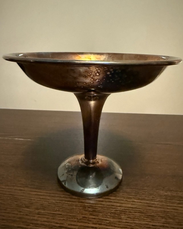 Wallace 950 Silver Plated Serving Dish Candy Nut Mint Bowl