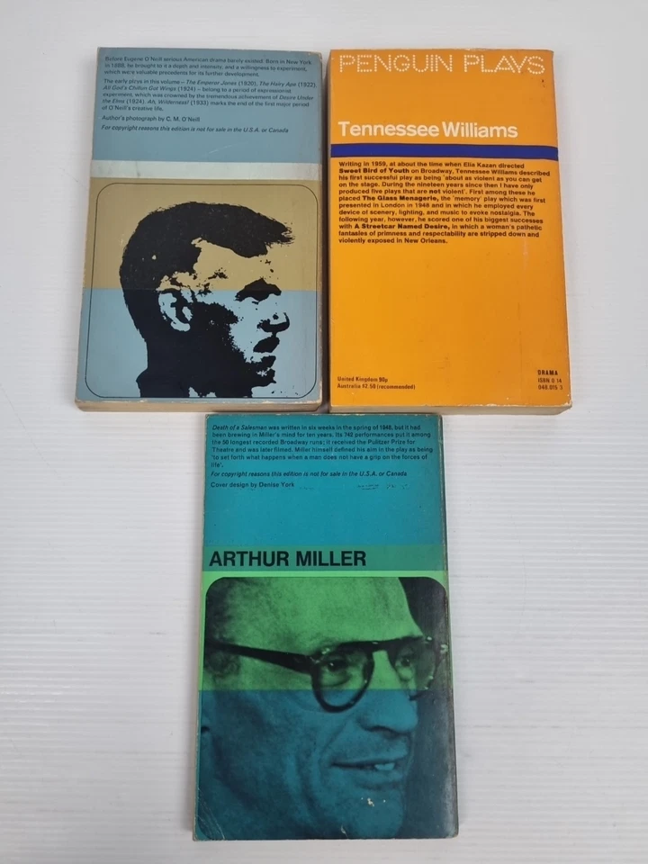 Penguin Plays Books by Arthur Miller, Eugene O'Neil, Tennessee Williams - image 2 of 4