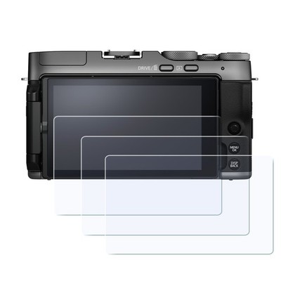 Display-Schutzglas für Fujifilm X-T200, X-A7   0,3 mm 9H gehärtetes Glas 3 Stück