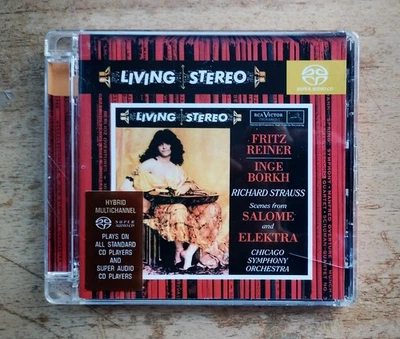 Living Stereo SACD Hybrid STRAUSS: SALOME & ELEKTRA SCENES Inge Borkh+CSO/Reiner - Image 1 of 4