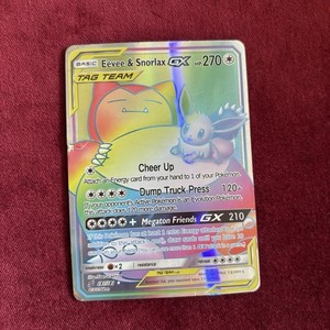 Pokemon Evoli & Relaxo GX Tin Deutsch