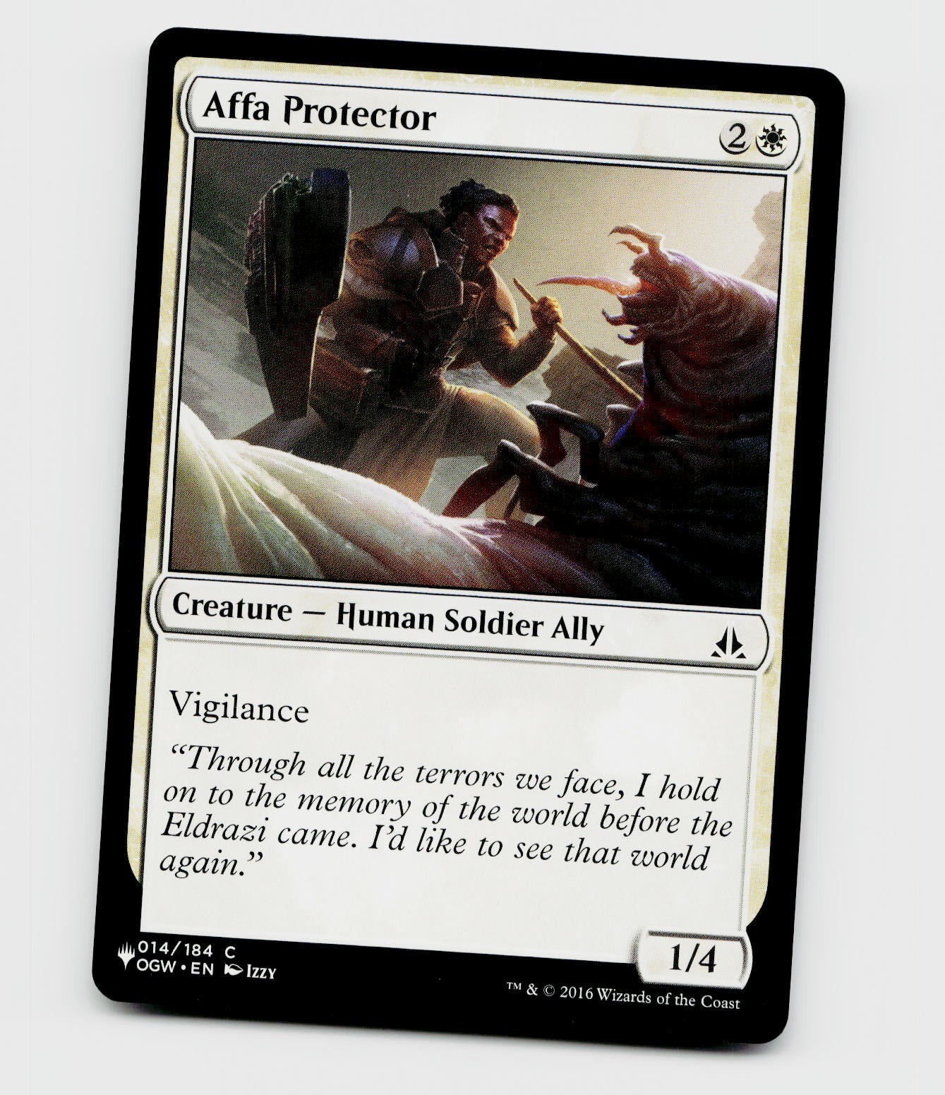 The List Reprints #14 Affa Protector