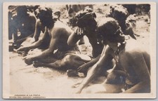 ARGENTINIEN Indianer des Chaco Spielmarke RP ...