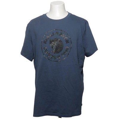 Fjällräven, T-shirt, Größe: XL, Blau, Print, Unisex (Erwachsene) #Zsf