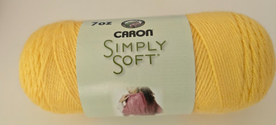 Caron Simply Soft 7 Oz.Skein of Sunshine 9945 366 Yds.Acrylic