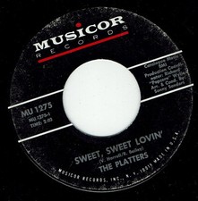 The Platters - Sweet, Sweet Lovin' / Sonata 7" Near Mint NM or M- - 427772