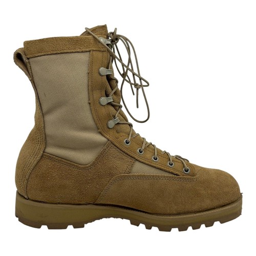 Belleville 790G Gore-Tex Military Combat Boots Tan Vibram Soles Sz 13.5 Mens USA - Picture 9 of 13