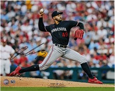 Pablo Lopez Minnesota Twins Autographed 16