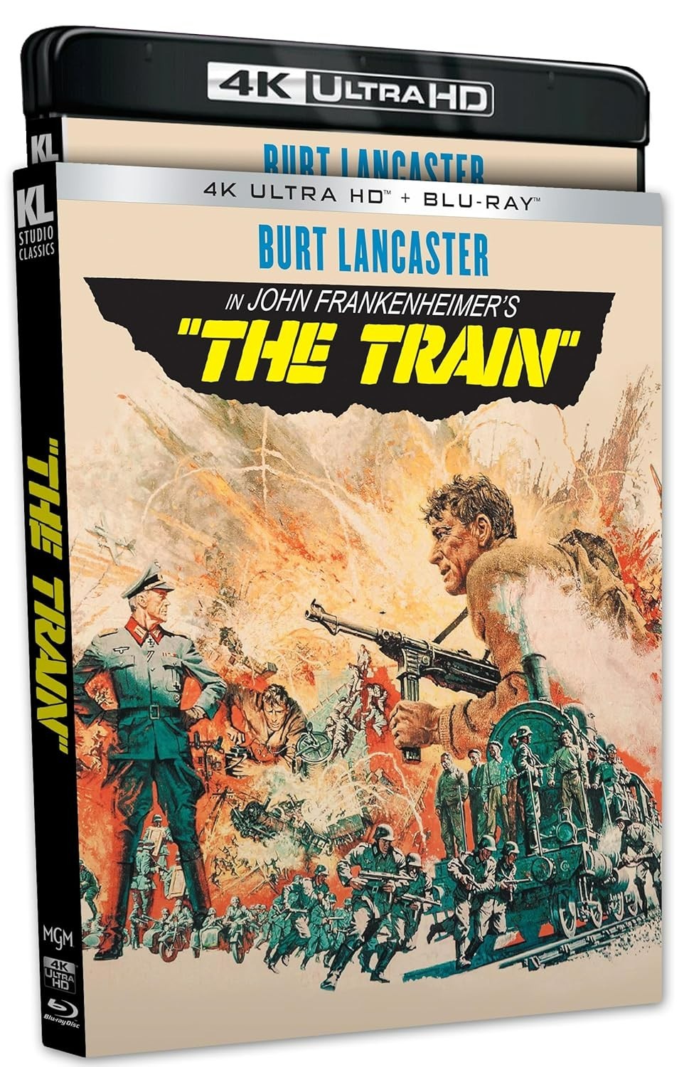The Train (1964) - 4K UHD Blu-ray - New Sealed - Burt Lancaster