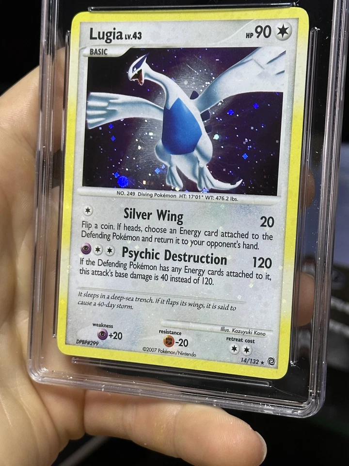 HOLOBLEED CGC Authentic Pokémon English Lugia 14/132 2007 Secret Wonders Rare - Image 4 of 4