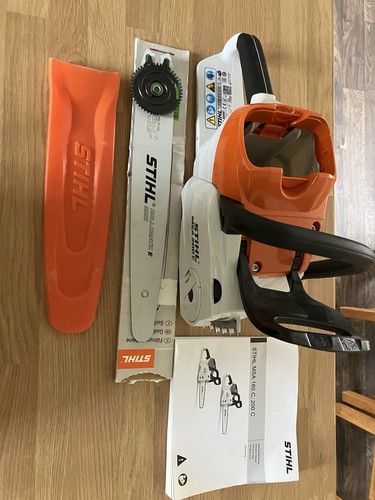 STIHL MSA 200 C-B Battery Chain Saw, 14inch, Shell Only | eBay UK
