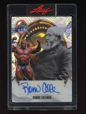 Ronnie Coleman 2026 Leaf Metal Auto Presidents Day #BA-RC1 Serial #d 1/1