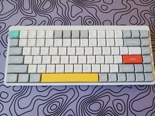 NuPhy Air75 84 Keys Wireless Mechanical Keyboard Ionic White with Case