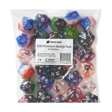 Sirius Dice d20 Premium Variety Pack (30) New