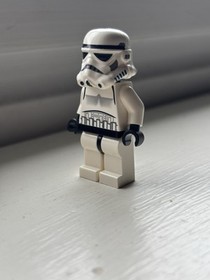 LEGO Star Wars Imperial Stormtrooper Mini figure Black Head Dotted Mouth SW0188