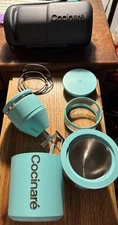 Cocinare KRUSH Ice Cream Gelato Maker, Wireless & Portable Maker Never Used TEAL
