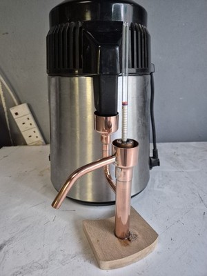 Still Spirits Air Still Homebrew Kupfer Gär Papageienkopf für Destille