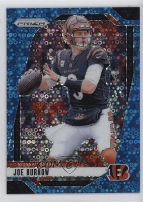 2024 Panini Prizm No Huddle Blue Prizm 97/99 Joe Burrow #55 1o2