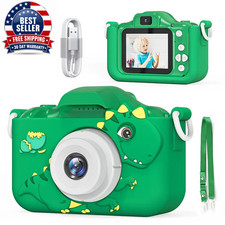 Digital Kids Cameras Toys Mini Children Camera 1080P HD 8X Zoom Dual Camera Boys
