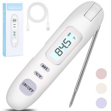 Meat Thermometer Digital,Instant Read Food Thermometer for Cooking Grilling F...