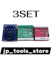 SHISEIDO HONEY CAKE Facial Wash Soap Set Emerald,Crystal Purple,Ruby Red Japan