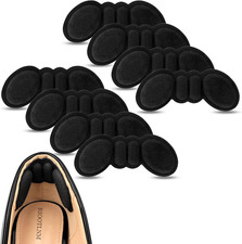 Riootlnm Heel Pads for Shoes Too Big, Shoe Inserts for Loose Shoes, Heel Grips P