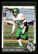 2024 Score Green #321 Jackson Powers-Johnson
