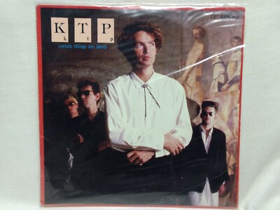 KTP - Certain Things Are Likely 1986 Mercury Records-Vinyl LP Single 33 RPM 12''