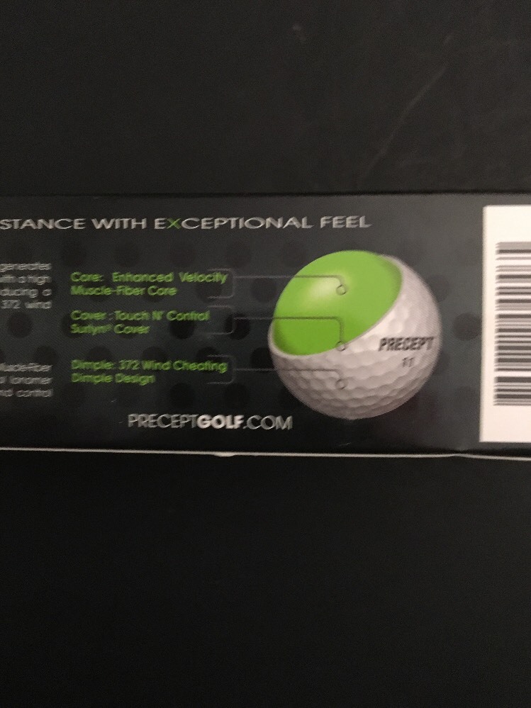 New Precept Golf 2013 Laddie X Golf Balls 3Ball Sleeves Qty 2 Total 6 Balls eBay