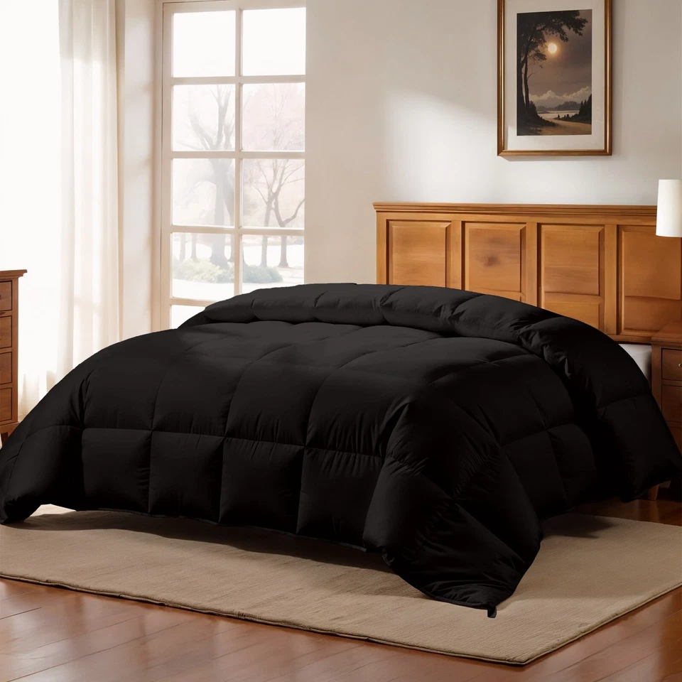 Luxury Bedding Comforter Duvet Insert With Corner Tab King Queen Size All Season - Image 4 of 4