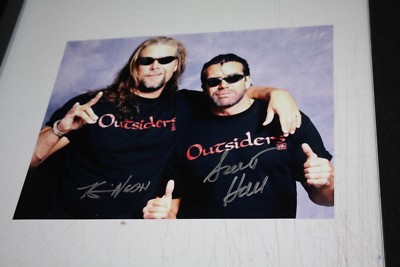 Scott Hall & Kevin Nash サイン色紙。nwo NWO WCW 