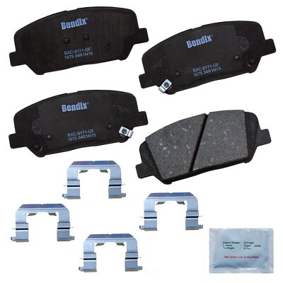Disc Brake Pad Set-Priority One Ceramic BPR Bendix fits 13-15 Hyundai Veloster