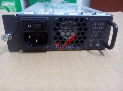 1PC USED Cisco PWR-C49E-300AC-R 300WAC Power Supply TESTED