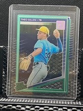 Theo Gillen 2025 Donruss Clearly Rated Prospects (SP) #172 - Rays