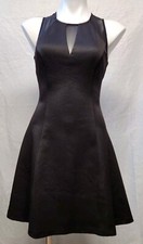 Guess Los Angeles Women's Black Evening A-Line Dress Size 2 (277H)