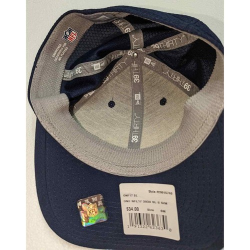 Seattle Seahawks New Era Sideline Heimmütze 39Thirty Herren Größe: S/M blau - Bild 4 von 8