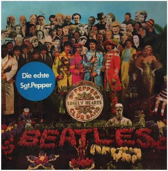 The Beatles Sgt. Peppers Lonely Hearts Club Band Apple Records Vinyl LP The Beatles Sgt. Peppers Lonely Hearts Club Band Apple Records Vinyl LP