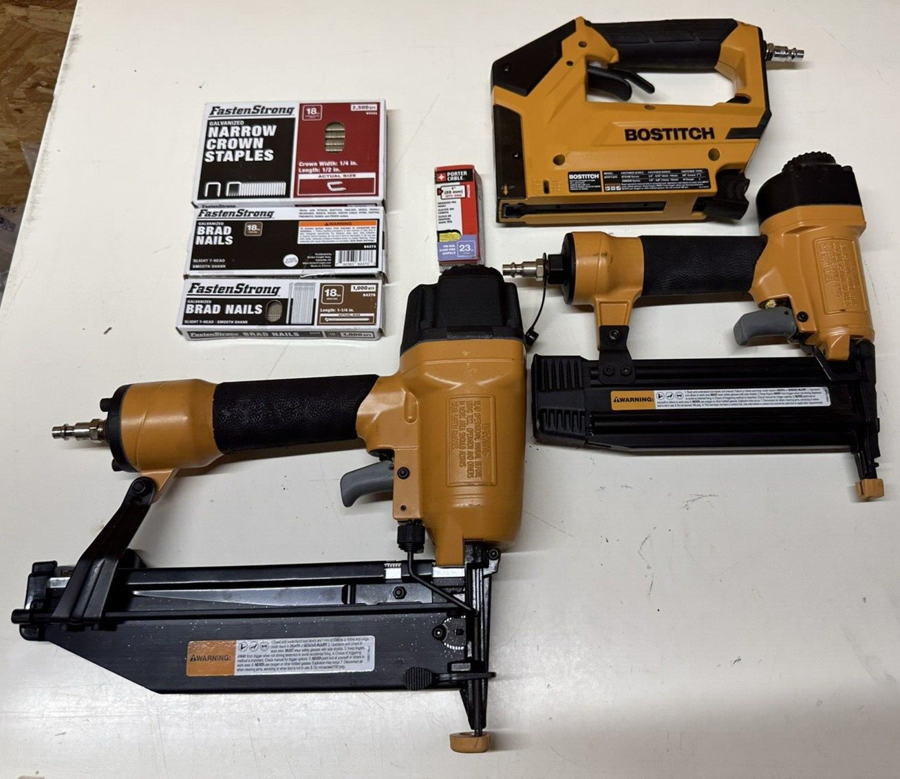 Bostitch Set Air Straight Finish Nailer SB-1664FN 16 Gauge, BTFP71875, SB1850BN