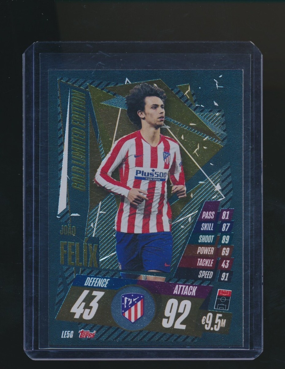 JOAO FELIX 2020 TOPPS MATCH ATTAX UEFA CHAMPIONS LEAGUE
