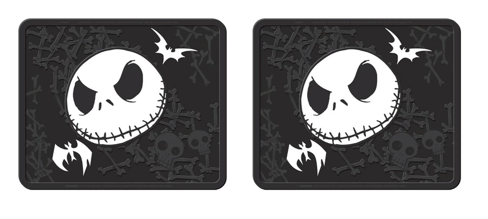 New Nightmare Before Christmas Jack Car Truck Rubber Floor Mats Figural KeyChain Foto 2 de 4