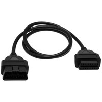 OBD 2 II VerläNgerung Kabel Stecker Auf Buchse 1 Meter 16 Pin Diagnose Interface