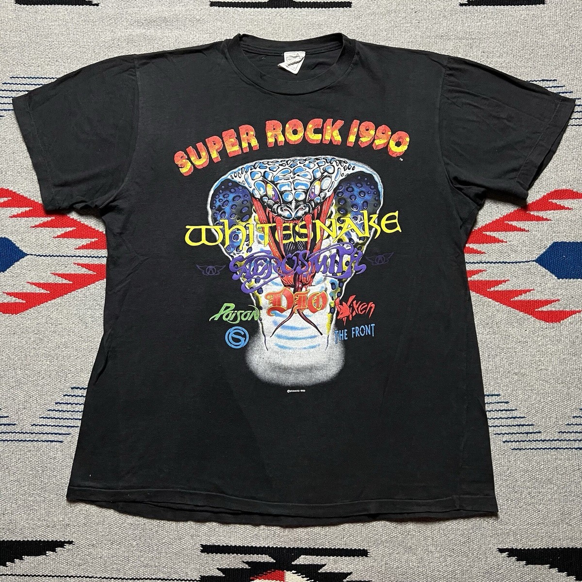 VTG 1990 Monsters Of Rock Tour Donington Park Whitesnake Aerosmith