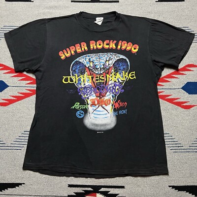 VTG 1990 Monsters Of Rock Tour Donington Park Whitesnake Aerosmith