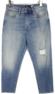 Levi's Made & Crafted Draft Wide Taper Herrenjeans W29 Runderneuert Distressed